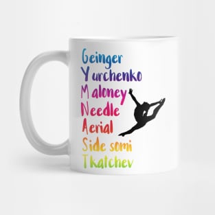 Gymnast Acrostic Mug